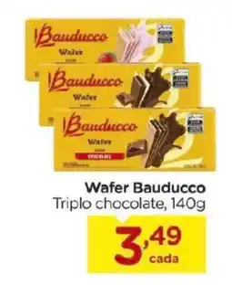 Carrefour Wafer Bauducco Triplo chocolate, oferta