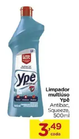 Carrefour Limpador multiúso ypê antibac, squeeze, oferta