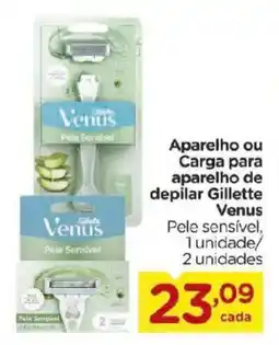 Carrefour Aparelho ou Carga para aparelho de depilar Gillette Venus oferta