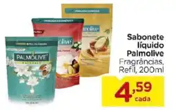 Carrefour Sabonete líquido Palmolive Fragrâncias, Refil, oferta