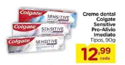 Carrefour Creme dental Colgate Sensitive Pro-Alívio Imediato Tipos, oferta