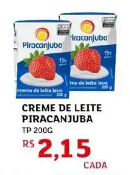Assaí Atacadista Creme de leite piracanjuba oferta