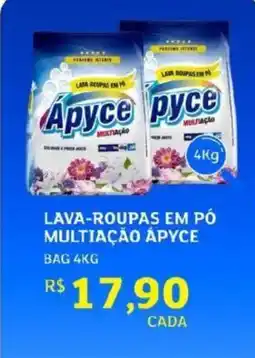 Assaí Atacadista Lava-roupas em pó multiação ápyce oferta