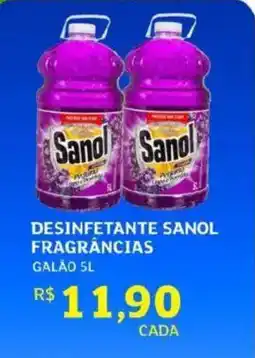 Assaí Atacadista Desinfetante sanol fragrâncias oferta
