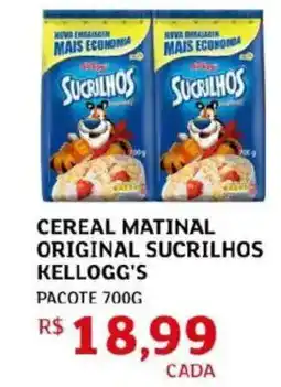 Assaí Atacadista Cereal matinal original sucrilhos kellogg's oferta