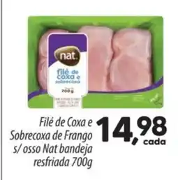 Asun Filé de Coxa e Sobrecoxa de Frange s/osso Nat bandeja resfriada oferta