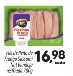 Asun Filé de Peito de Frango Sassami Nat bandeja resfriada oferta