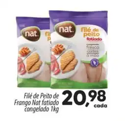Asun Filé de Peito de Frango Nat fatiado congelado oferta