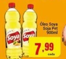 Barbosa Supermercados Oleo Soya Soja Pet 900ml oferta