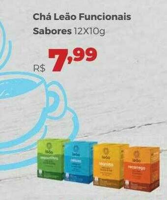 Villarreal Supermercados Chá Leão Funcionais Sabores oferta