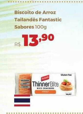 Villarreal Supermercados Biscoito De Arroz Tailandês Fantastic Sabores oferta