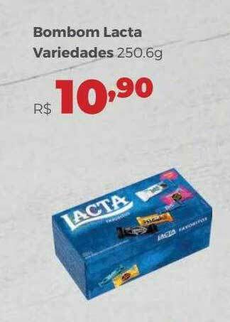 Villarreal Supermercados Bombom Lacta Variedades oferta