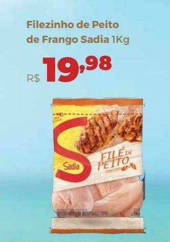 Villarreal Supermercados Filezinho De Peito De Frango Sadia oferta