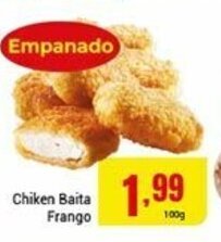 Barbosa Supermercados Chicken Baita Frango 100g oferta