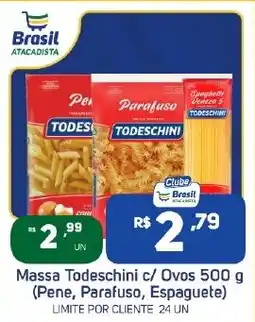Brasil Atacadista Massa Todeschini c/ Ovos oferta