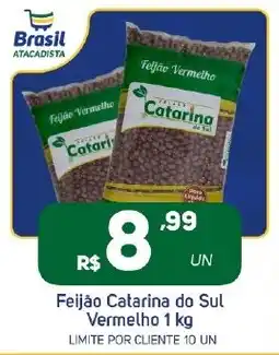 Brasil Atacadista Feijão Catarina do Sul Vermelho oferta