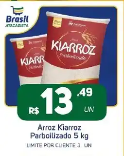 Brasil Atacadista Arroz Kiarroz Parboilizado oferta