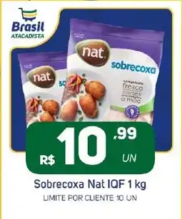 Brasil Atacadista Sobrecoxa Nat IQF oferta