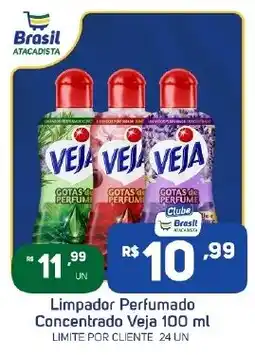 Brasil Atacadista Limpador Perfumado Concentrado Veja oferta