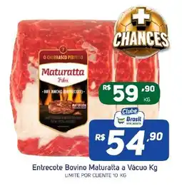 Brasil Atacadista Entrecote Bovino Maturatta a Vácuo oferta