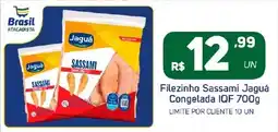 Brasil Atacadista Filezinho Sassami Jaguá Congelada IQF oferta