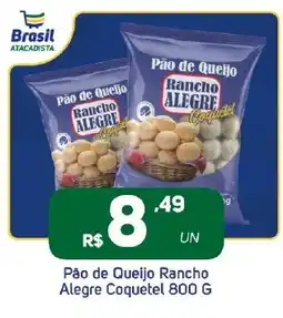 Brasil Atacadista Pão de Queijo Rancho Alegre Coquetel oferta