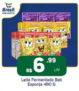 Brasil Atacadista Leite Fermentado Bob Esponja oferta