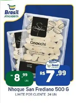 Brasil Atacadista Nhoque San Frediano oferta
