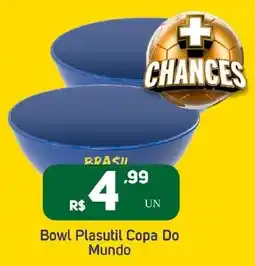 Brasil Atacadista Bowl Plasutil Copa Do Mundo oferta