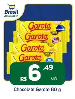 Brasil Atacadista Chocolate Garoto oferta