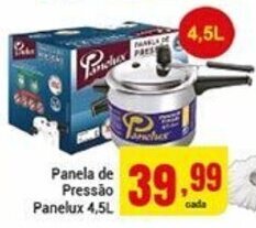 Barbosa Supermercados Panela de Pressao Panelux 4.5L oferta