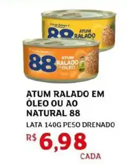 Assaí Atacadista Atum ralado em óleo ou ao natural 88 oferta