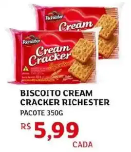 Assaí Atacadista Biscoito cream cracker richester pacote oferta