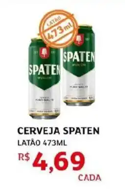 Assaí Atacadista Cerveja spaten latão oferta