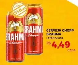Assaí Atacadista Cerveja chopp brahma latão oferta