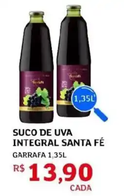 Assaí Atacadista Suco de uva integral santa fé oferta
