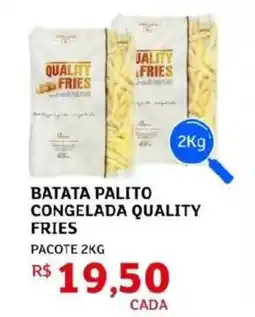 Assaí Atacadista Batata palito congelada quality fries oferta