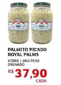 Assaí Atacadista Palmito picado royal palms oferta