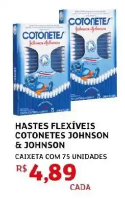 Assaí Atacadista Hastes flexíveis cotonetes johnson & johnson oferta