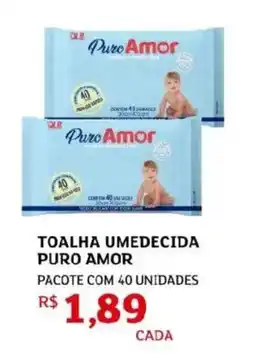 Assaí Atacadista Toalha umedecida puro amor oferta