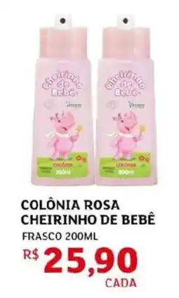Assaí Atacadista Colônia rosa cheirinho de bebê oferta