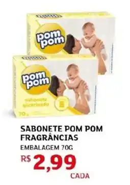 Assaí Atacadista Sabonete pom pom fragrâncias oferta