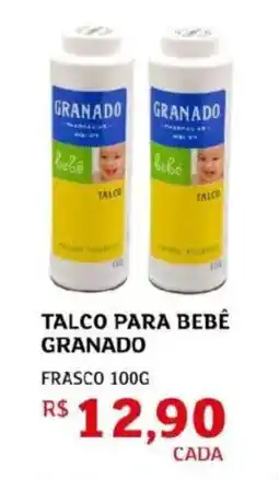 Assaí Atacadista Talco para bebê granado oferta