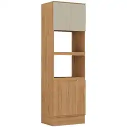 Benoit Kit Forno e Microondas Alma Carraro 4 Portas MDF 230 x 70 x 50cm oferta