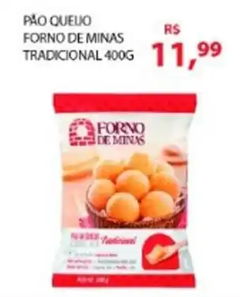 Pao Queijo Forno de Minas tradcional 400g