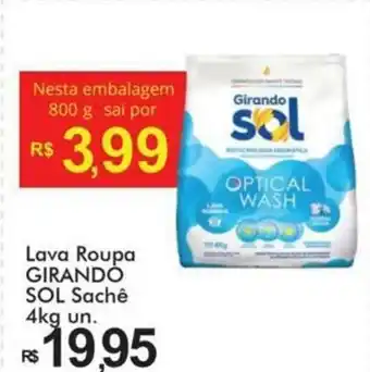 Lava roupas Girando Sol 4kg