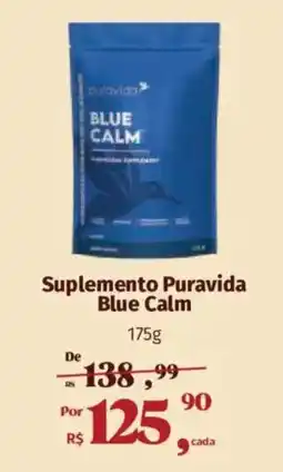 Supermercados Mateus Suplemento Puravida Blue Calm oferta