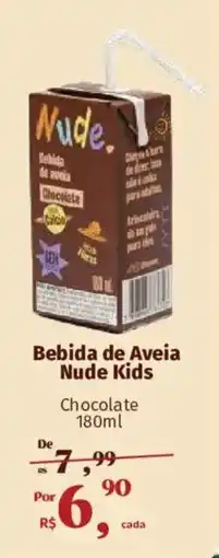 Supermercados Mateus Bebida de Aveia Nude Kids oferta