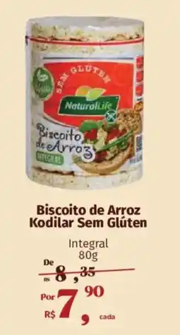 Supermercados Mateus Biscoito de Arroz Kodilar Sem Glúten oferta