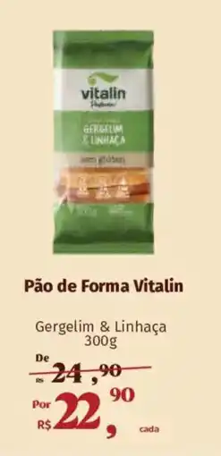 Supermercados Mateus Pão de Forma Vitalin oferta